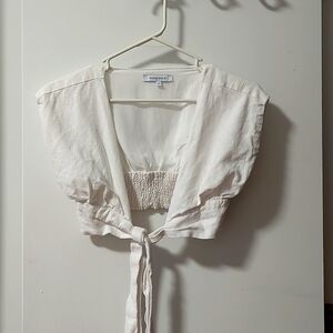 White Olivaceous Shoulder Cover